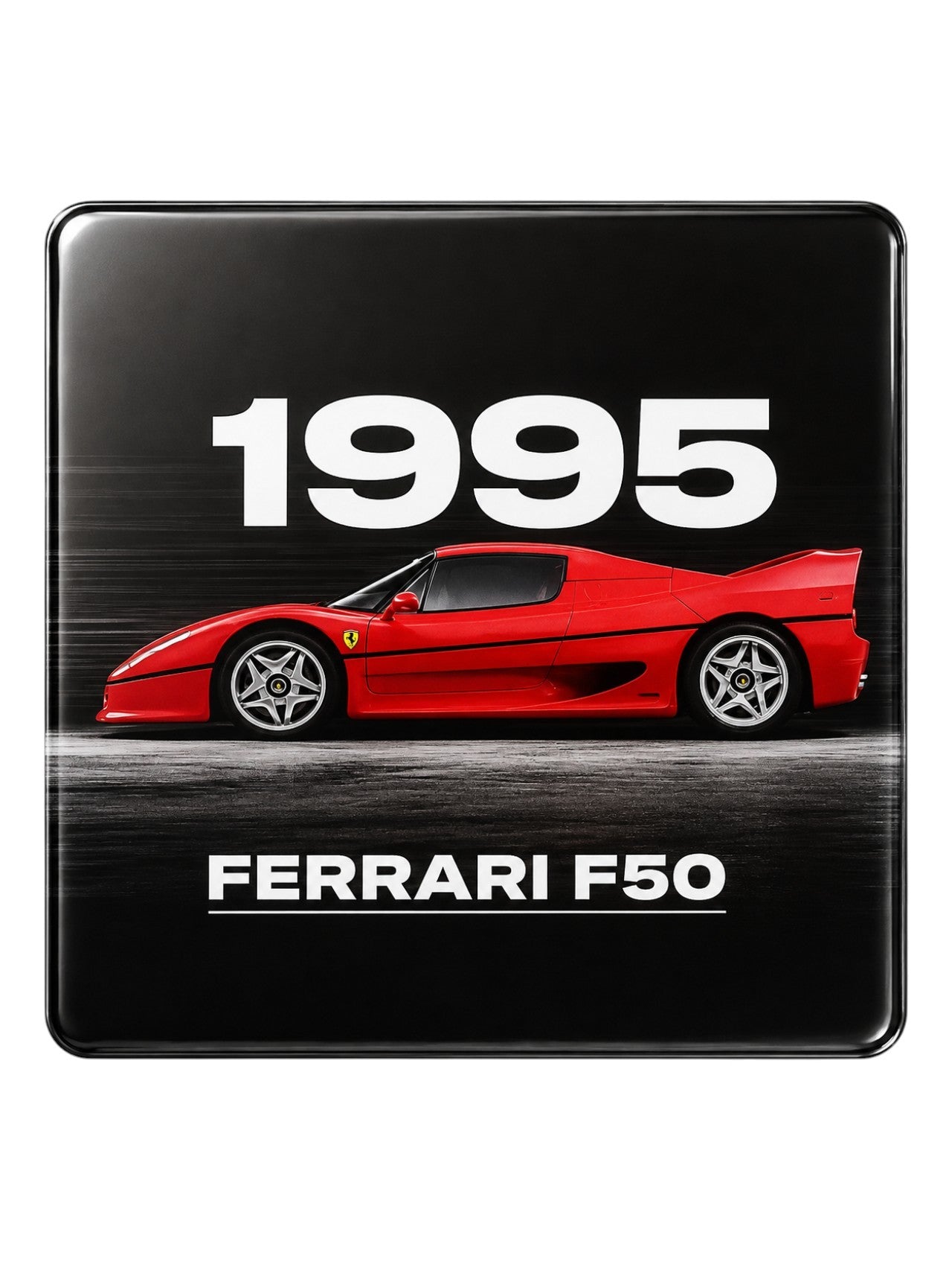 Ferrari Heritage Series Fridge Magnet – Premium Metal Car Magnet | F40, F50, Enzo, LaFerrari, 488 Pista, F80 & 288 GTO Designs