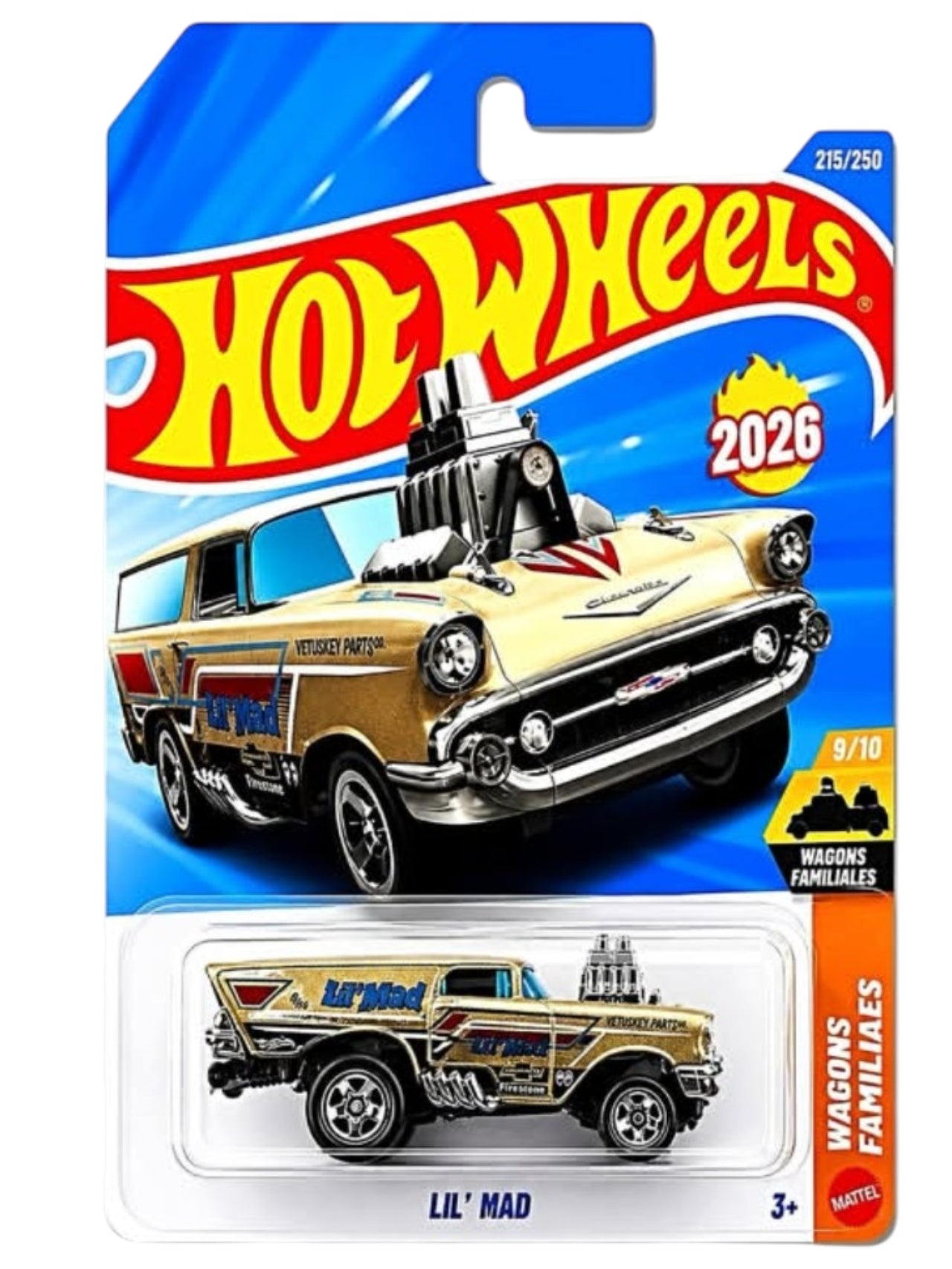 HotWheels"LIL'MAD" Imported Mainline 1:64 Scale