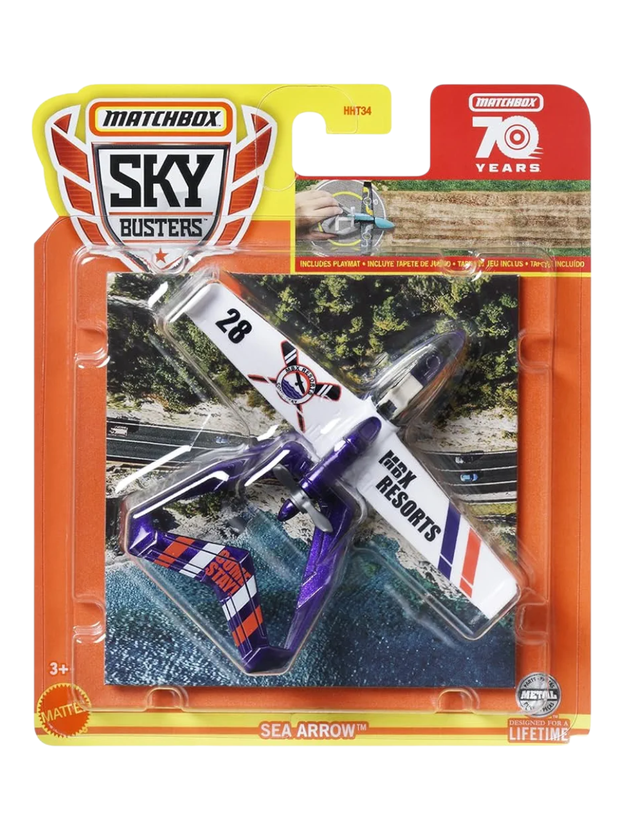 Matchbox Sky Busters Sea Arrow Airplane Imported 21:32 Scale