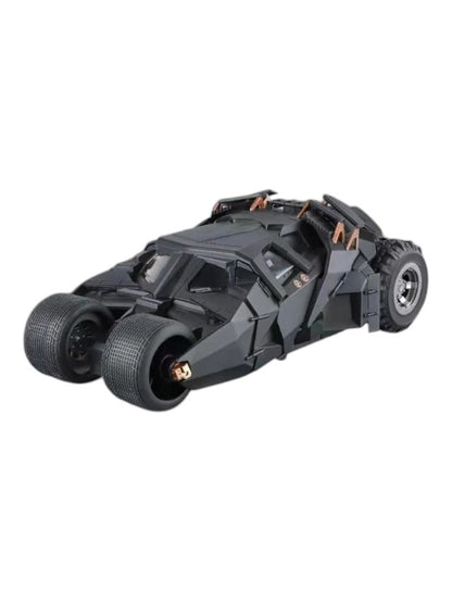 Qy Toys Alloy Car Model DC The Dark Knight Trilogy Batman Tumbler 1/18 Batmobile with light,sound and mist