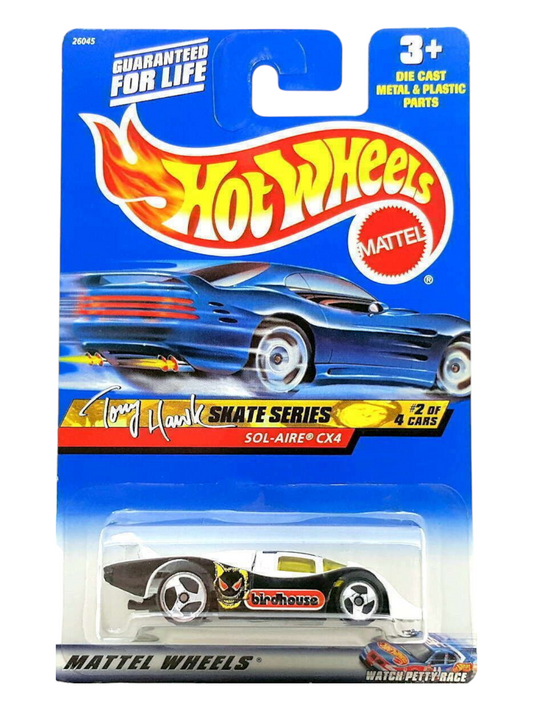 HotWheels Tony Hawk Skate Series Sol-Aire CX4 Imported Mainline 1:64 Scale