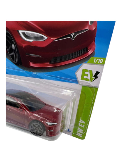 HotWheels Tesla model s plaid imported mainline 1:64 Scale