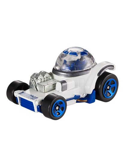 HotWheels Character Cars R2-D2 Star Wars Premium Imported 1:64 Scale