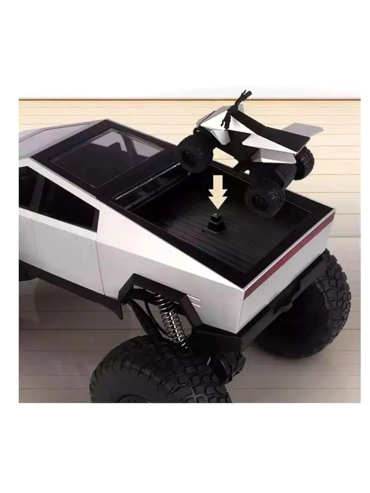 Tesla Monster Remote Control (RC) Truck 1:8 Scale