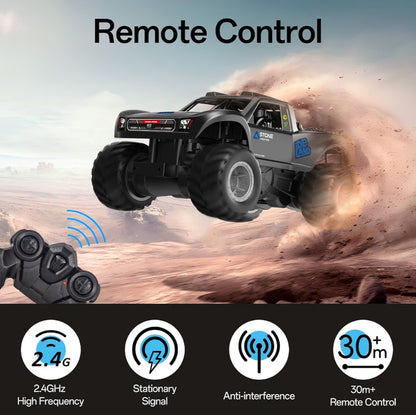 Remote Control Cars For Kids, Land & Water Off-Road Monster Truck for Boys, 4WD RC Stunt Car Scale 1:16 | Code: Q156