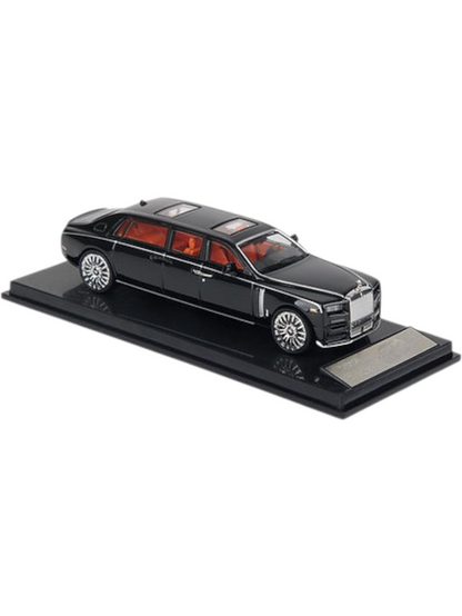 Mansory PHANTOM ROLLS ROYCE LengtheNED BLACK Imported 1/64 Diecast Car BY SC ART