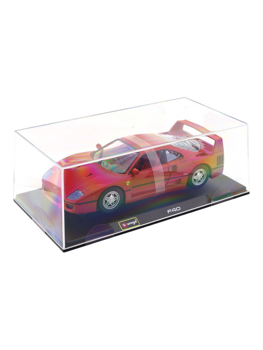 Bburago Ferrari F40 Diecast 1:24 Scale (With Acrylic Case)