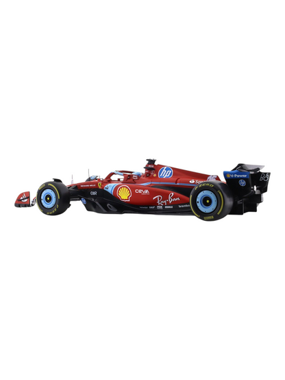 Bburago Formula 1 (F1) Ferrari Miami GP SF-24 16 No Charles Leclerc 1:18 Scale Diecast