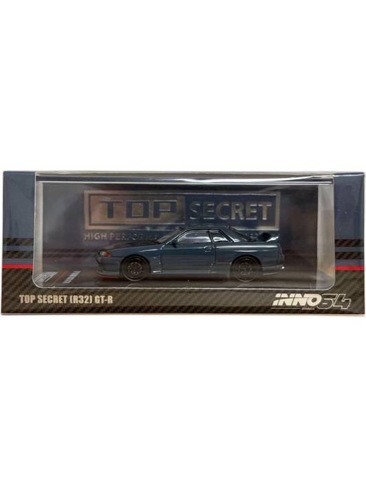 INNO64 Nissan Skyline GT-R R32 TOP Secret 1:64 Scale Metal Diecast IN64-R32TS-STGR