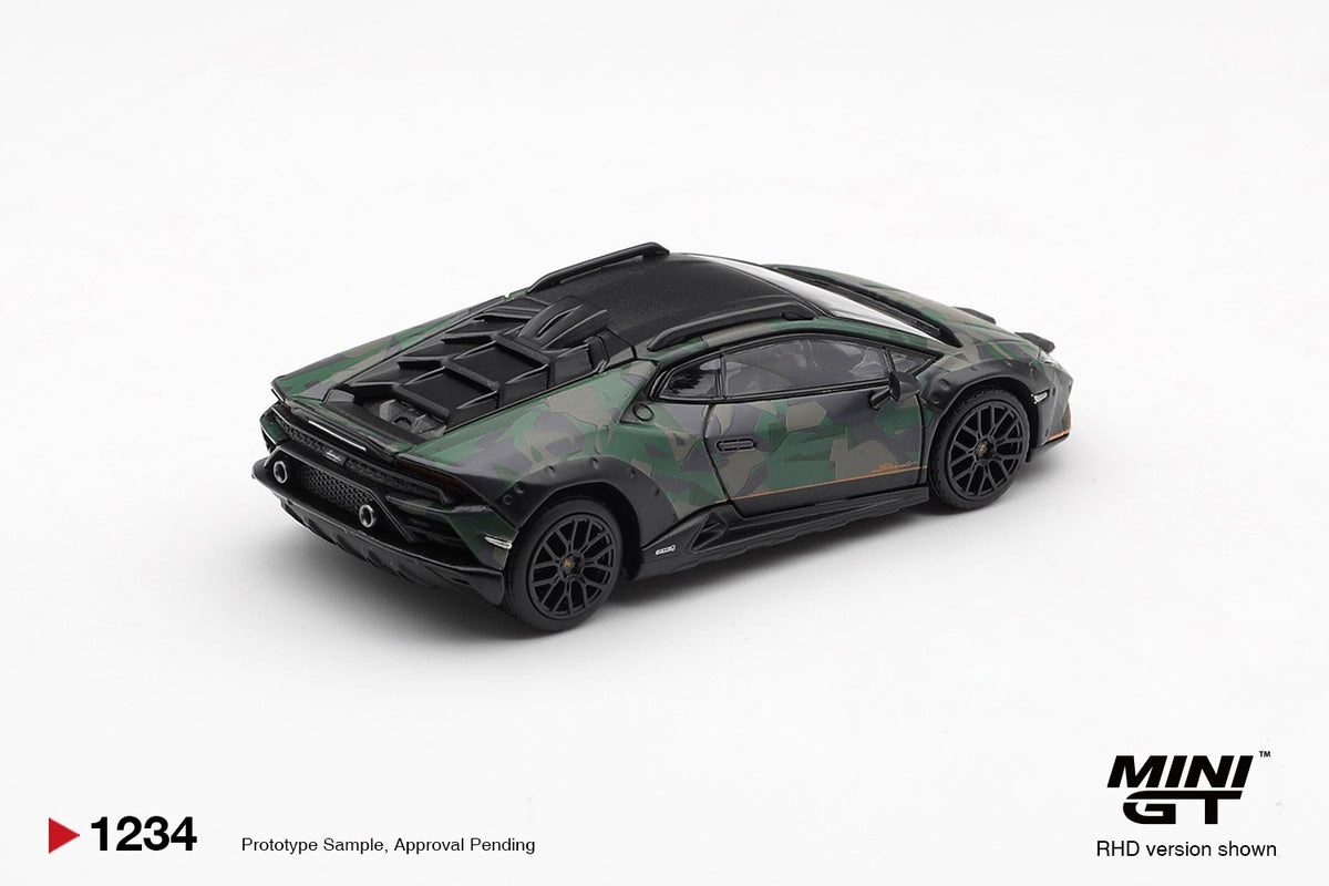 Mini GT - Lamborghini Huracán Sterrato All Terrain Set of 4 – Special Edition Diecast Model 1:64 Scale