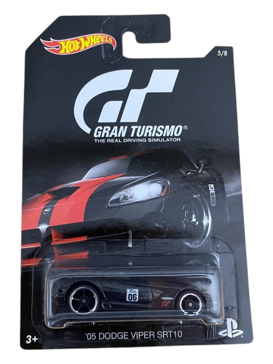HotWheels Gran Tourismo 05 Dodge viper SRT10 imported mainline 1:64 card art