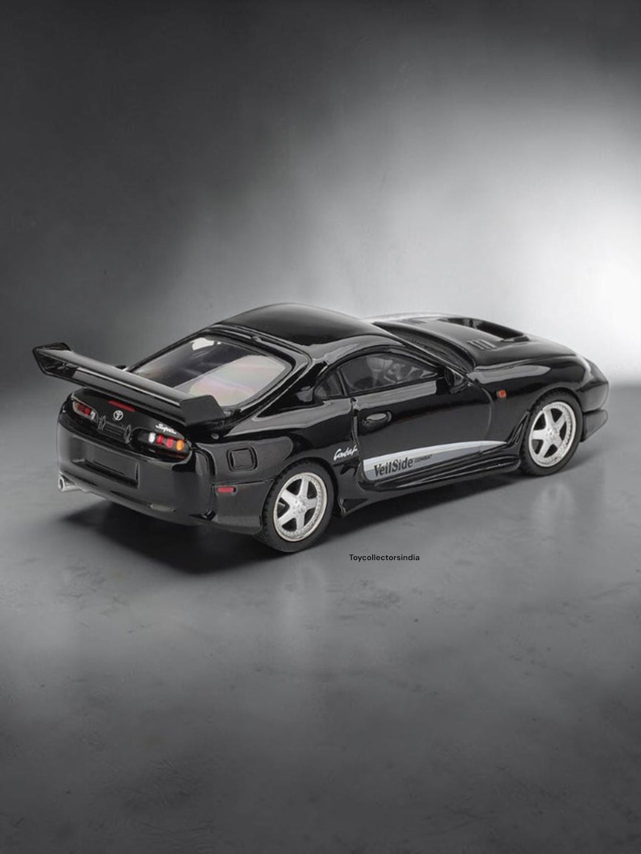 Mini GT Blister #1107: Toyota Supra VeilSide Combat V-II Black Imported 1:64 Scale