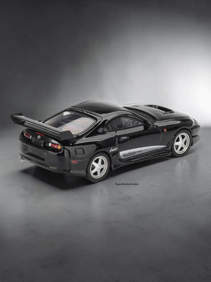 Mini GT Blister #1107: Toyota Supra VeilSide Combat V-II Black Imported 1:64 Scale