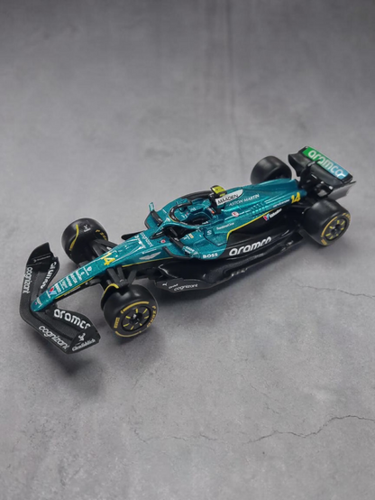 Bburago Aramco 'Aston Martin AMR25 - Fernando Alonso No.14 Formula 1 Imported Diecast 1:43 Scale