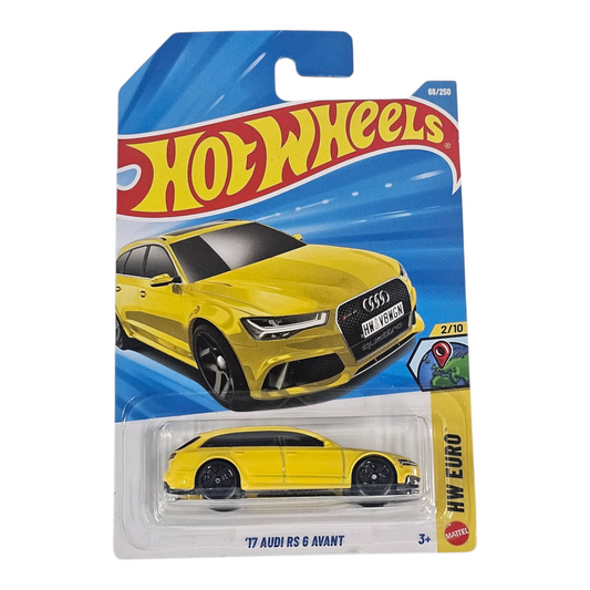 HotWheels 17 Audi RS 6 Avant Imported Mainline 1:64 Scale