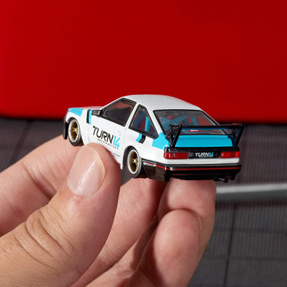 HotWheels Elite 64 Toyota Corolla Levin (AE86) Custom Imported Premium rlc 1:64 Scale (With Protector)