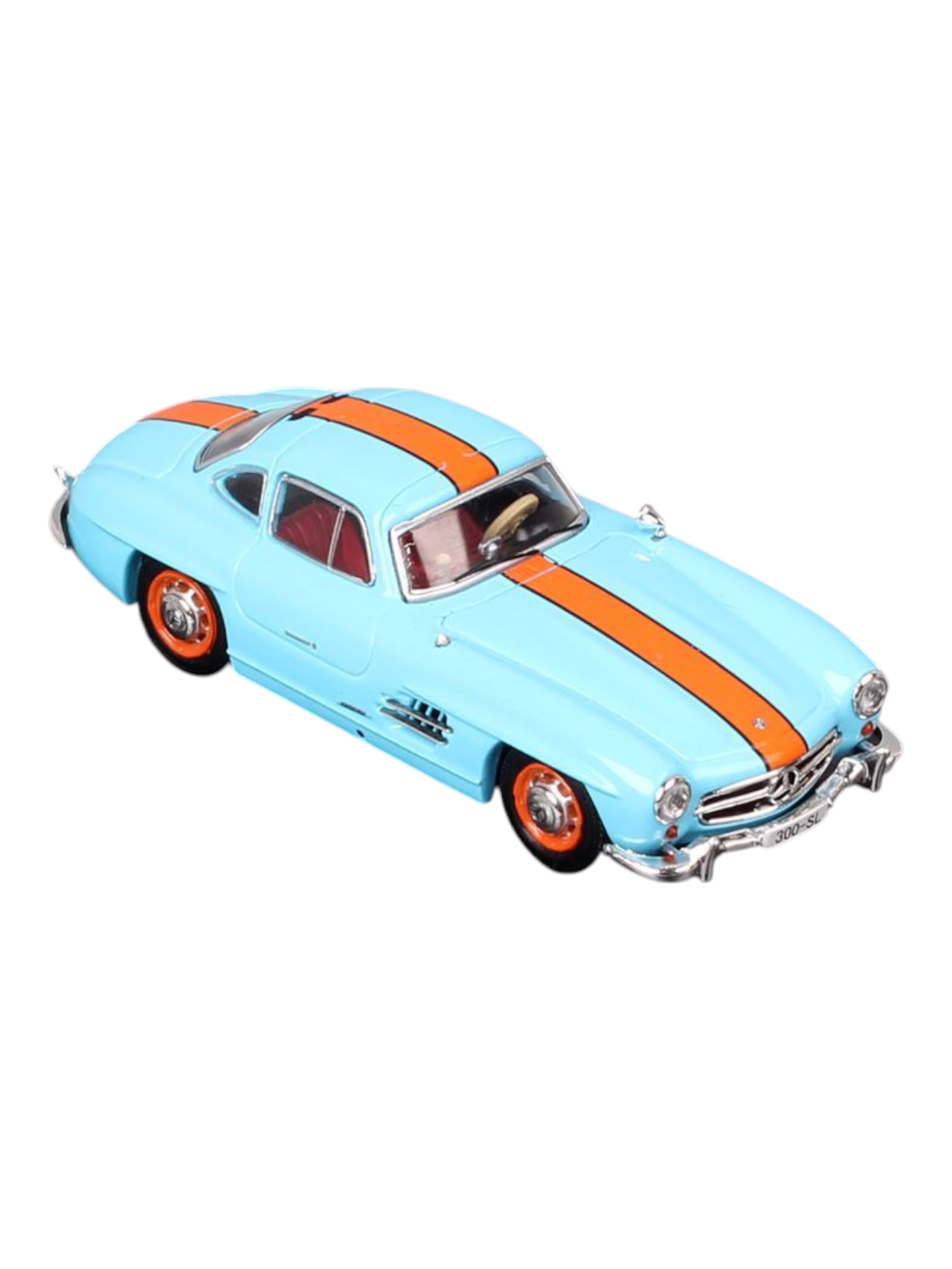 Seeker Models Mercedes-Benz 300SL-W198 Coupe Limited Edition 204 of 499 Premium Diecast 1:64 Scale (With Acrylic Case)
