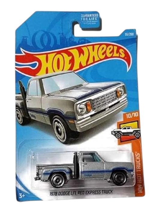 Hotwheels 1978 Dodge li'l red express truck imported mainline 1:64 Scale