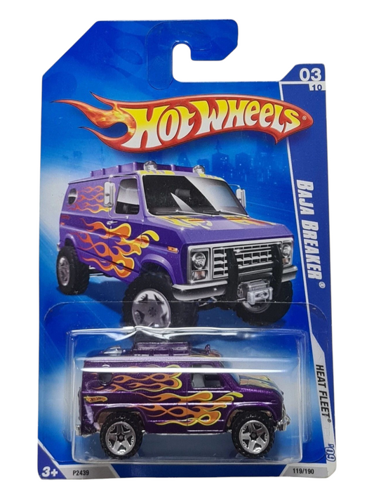 HotWheels Baja Breaker Heat Fleet Imported Mainline 1:64 Scale