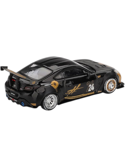 Mini GT #1149: Toyota GR86 LB★Nation Black / Gold