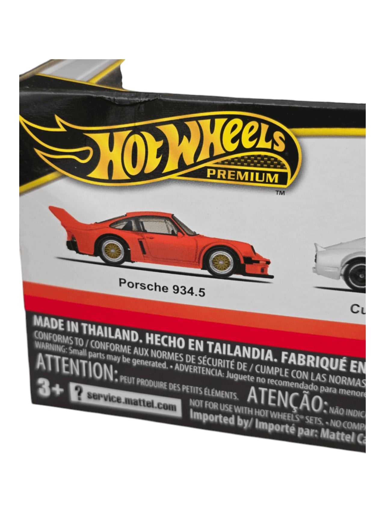 Hot Wheels Premium 4-Piece Die Cast Car Set with Carrier Toyota GR