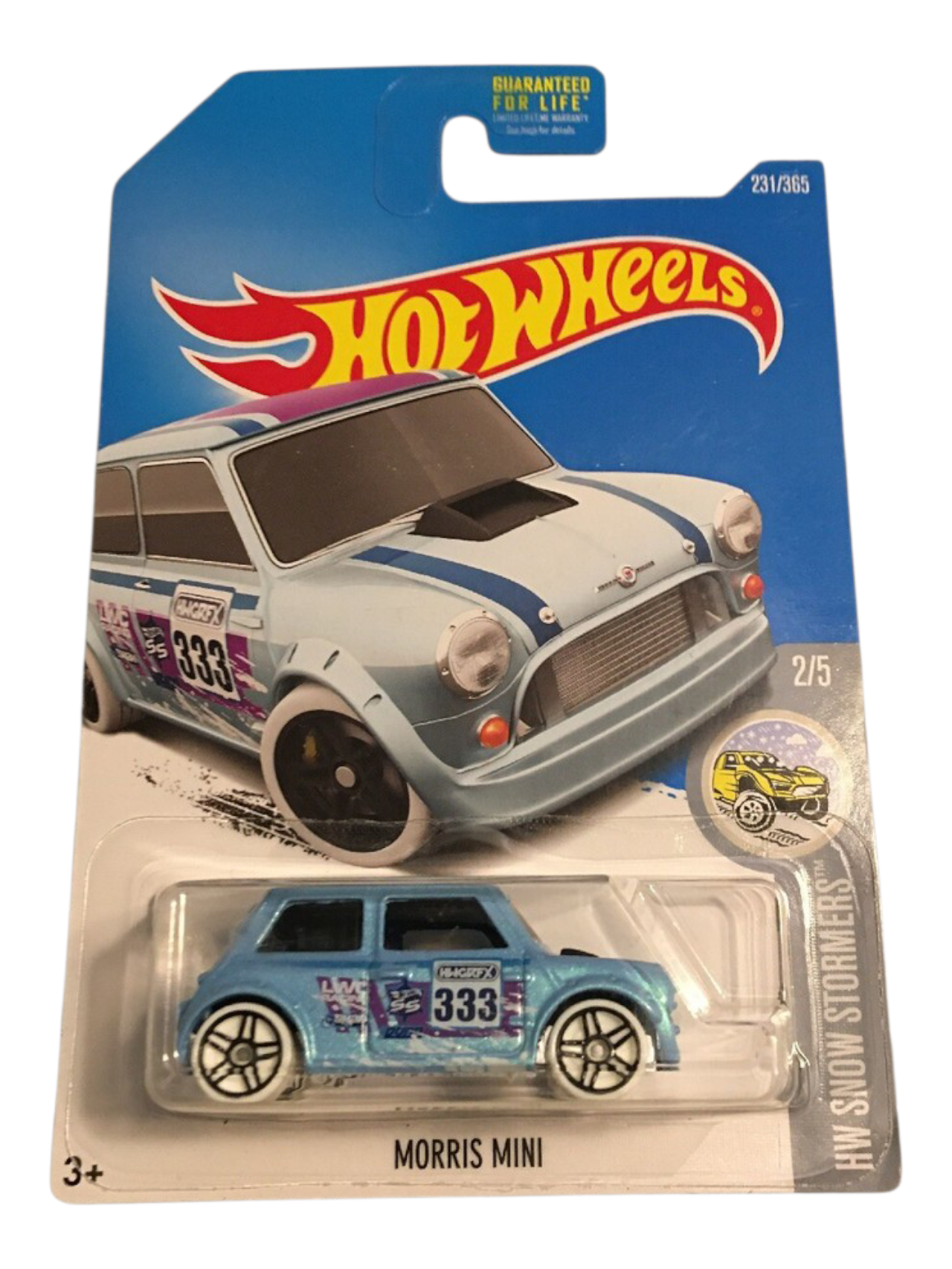 HotWheels Morris Mini Imported mainline 1:64 Scale