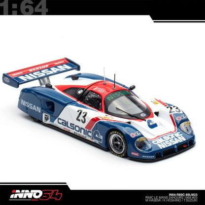 INNO64 Nissan R89C LE Mans 1989 #23 1:64 Scale diecast Model Calsonic Racing IN64-R89C-89LM23