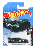 Hotwheels "2018 Bentley Continental GT3 Imported mainline 1:64 Scale GRX93-M7C5G1