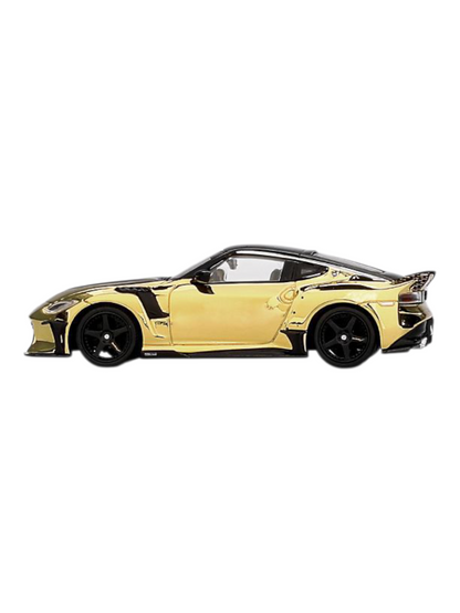 Mini GT Nissan Z Veilside FFZ400 (Gold Chrome) Code-985 1:64 Scale