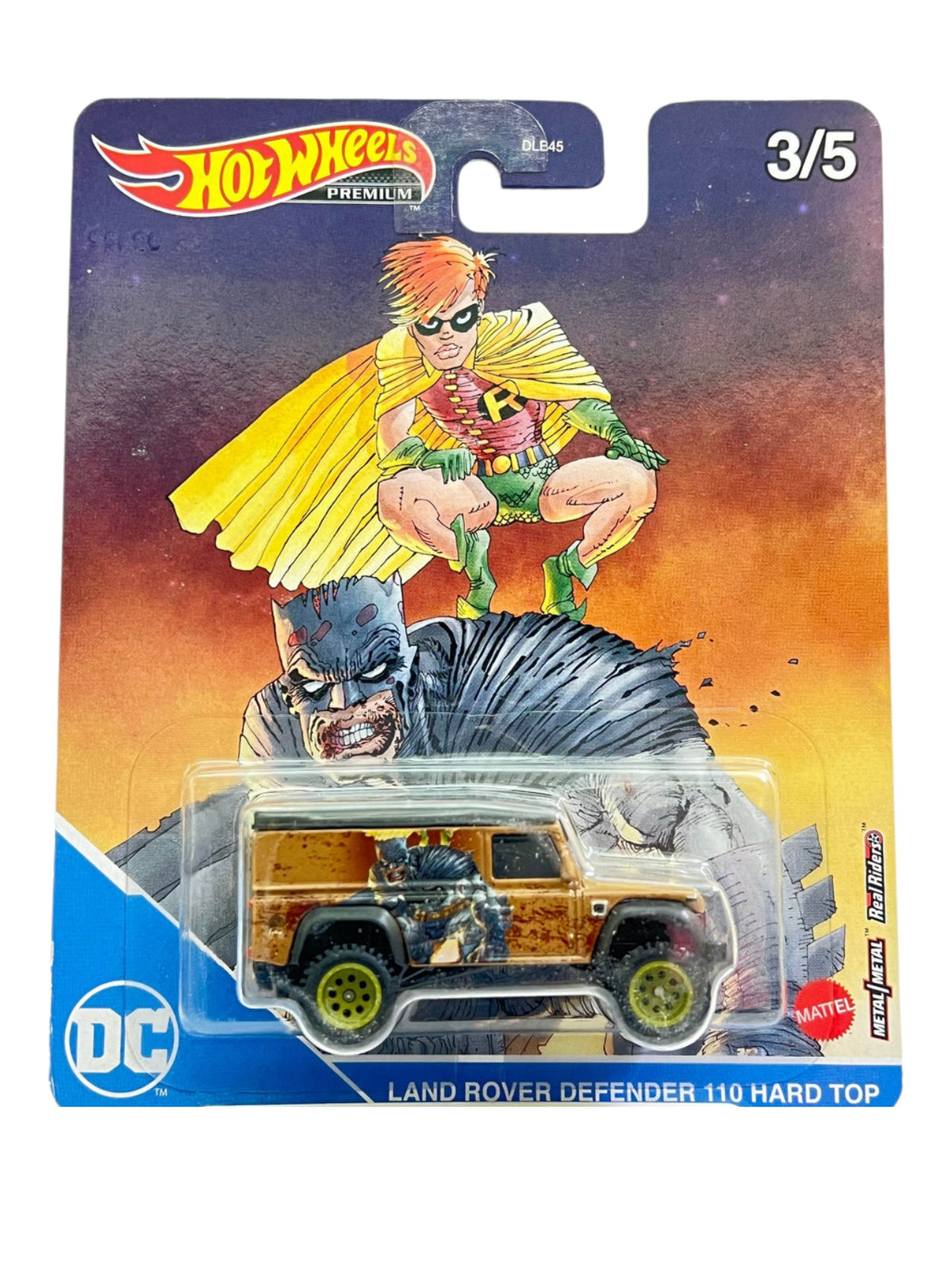 HotWheels 'Land Rover Defender 110 Hard Top Imported Premium 1:64 Scale