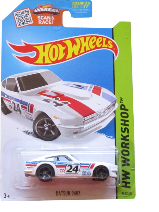 HotWheels Datsun 240z Imported mainline 1:64 Scale GFL58-07B3
