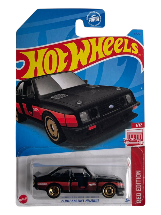 HotWheels Ford Escort RS2000 Imported Mainline 1:64 Scale