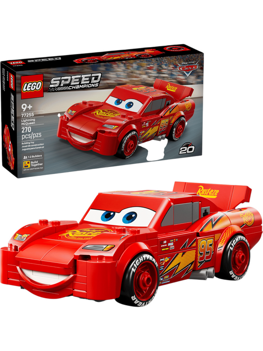 Lego speed champions disney Pixar lightning McQueen 270 pcs Building Set 77255