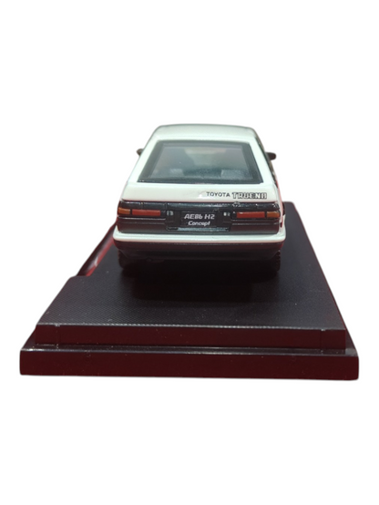 CCA Toyota ae86 sprinter Die-cast scale model car 1:55 Scale with acrylic case