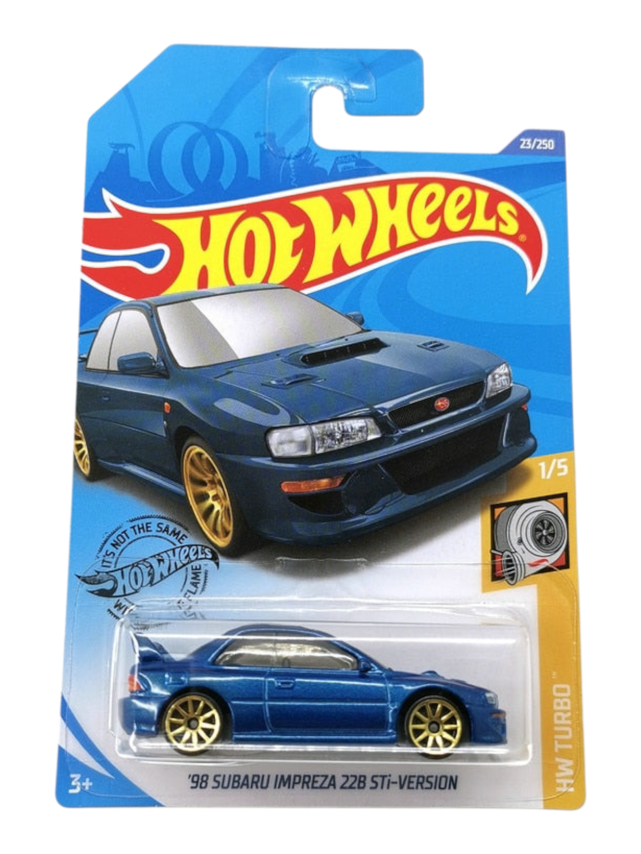 HotWheels 98 SUBARU IMPREZA 22B STi-VERSION Imported Mainline 1:64 Scale GHB42-D7C5G1