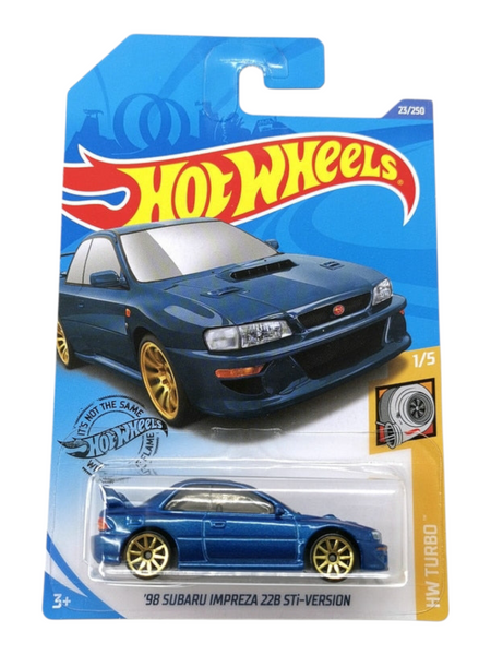HotWheels 98 SUBARU IMPREZA 22B STi-VERSION Imported Mainline 1:64