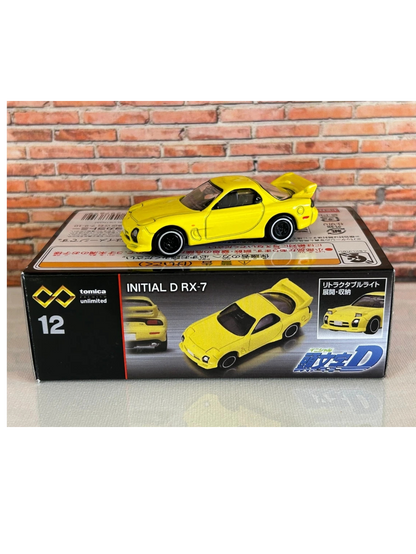 Takara Tomy Tomica initial d mazda rx-7 1:64 Scale