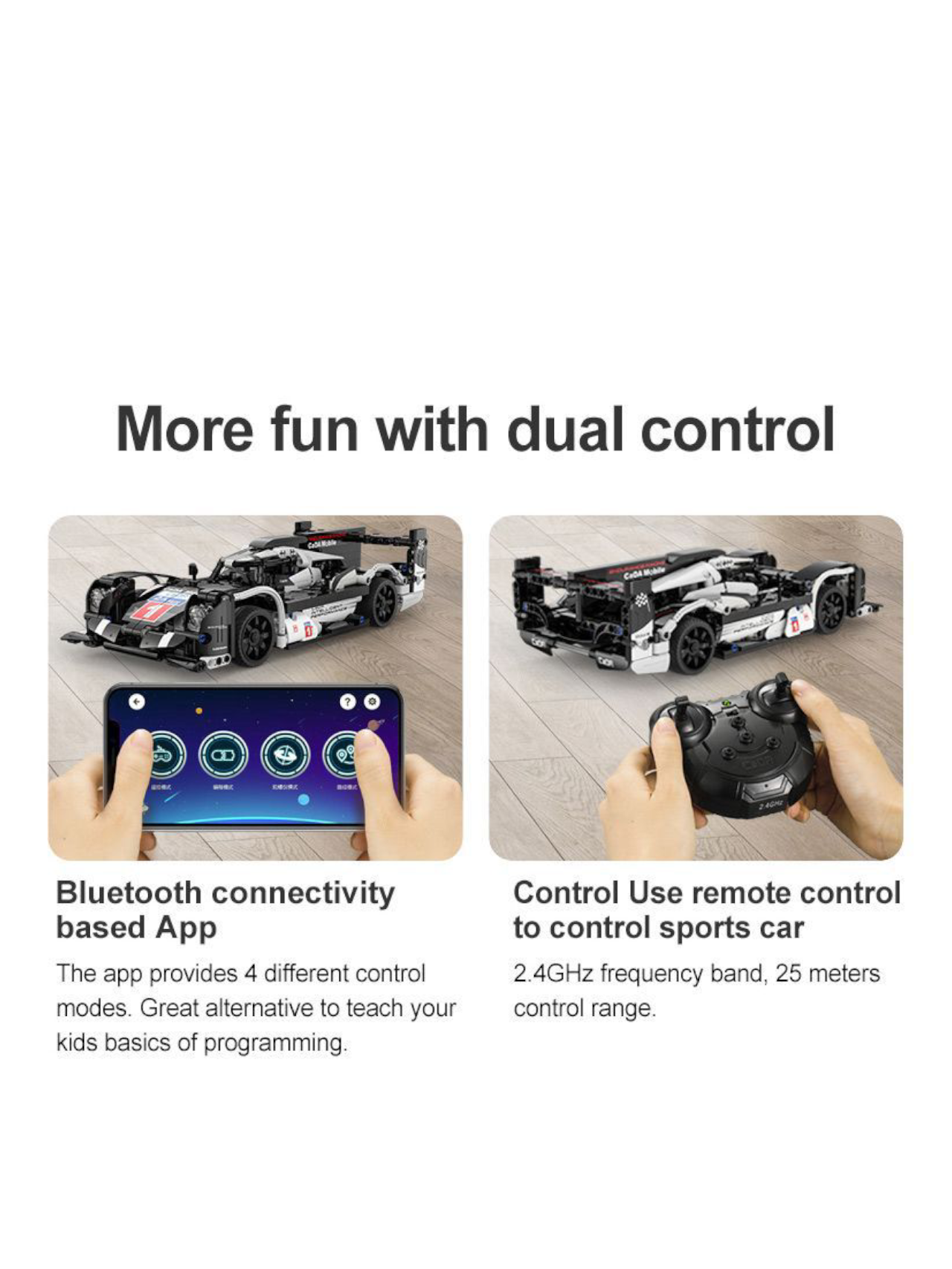 Cada GT Sport Car Dual Mode Control (RC) 1:14 Scale