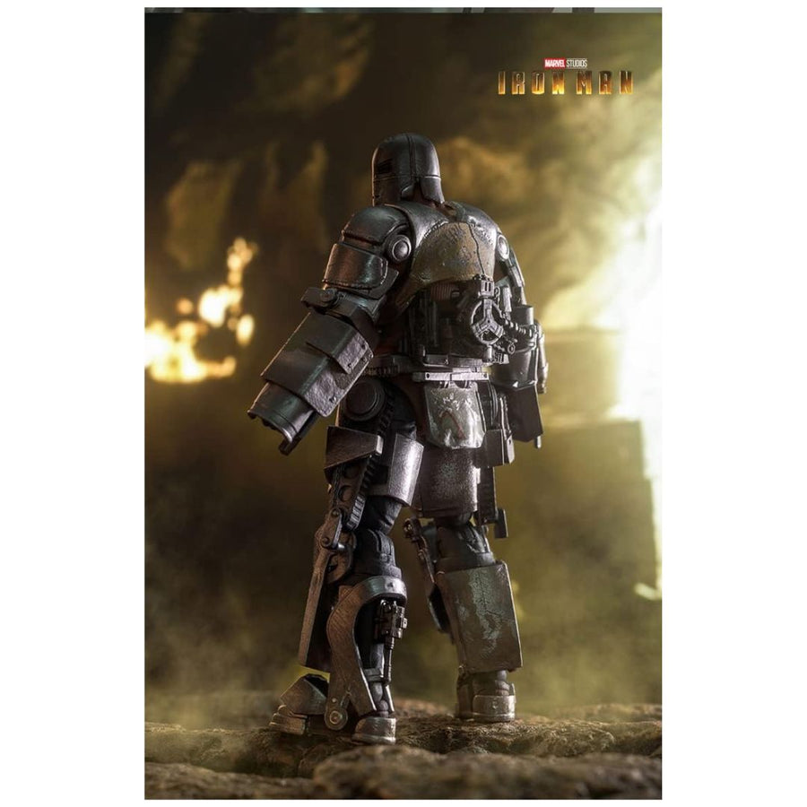 ZD Toys: Iron Man MK 1 Marvel 10th Anniversary Action Figure with the Hall of Armor - 7 Inch, Imported 1:10 Scale