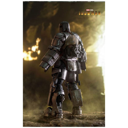 ZD Toys: Iron Man MK 1 Marvel 10th Anniversary Action Figure with the Hall of Armor - 7 Inch, Imported 1:10 Scale