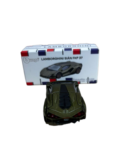 Bburago Sports Cars Edition Lamborghini Sian FKP 37 1:64 Scale