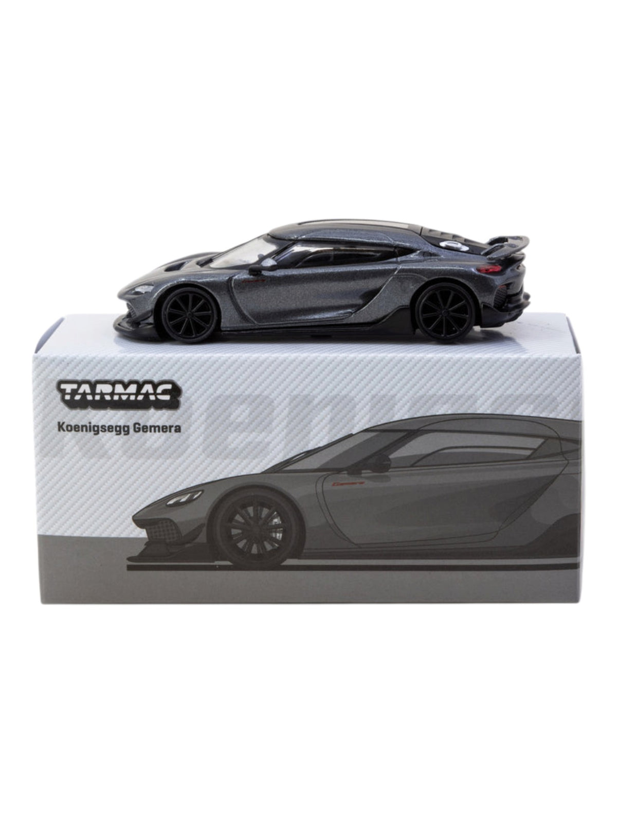 Tarmac Works Koenigsegg Gemera Global 64 Grey Diecast Model 1:64 Scale