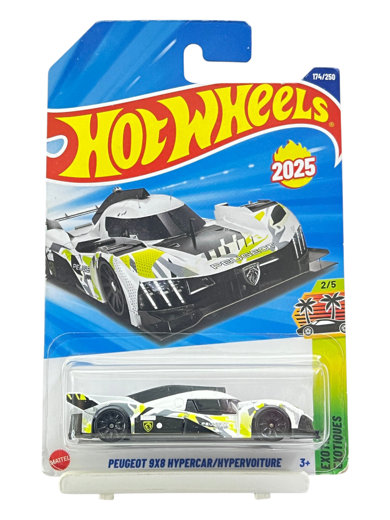 HotWheels Peugeot 9X8 Hypercar Imported Mainline 1:64 Scale