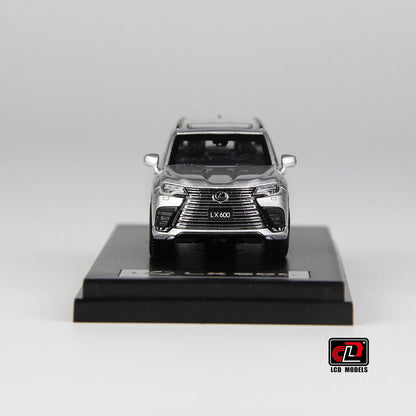 LCD Models Lexus Lx600 Imported 1:64 Scale (code-LCD64035-SI-Silver)