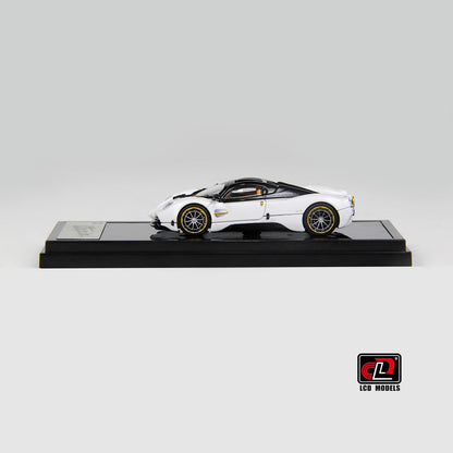 LCD Models Pagani Utopia Coupe Imported 1:64 Scale die-cast Model (code-LCD64039-BW/Black White)