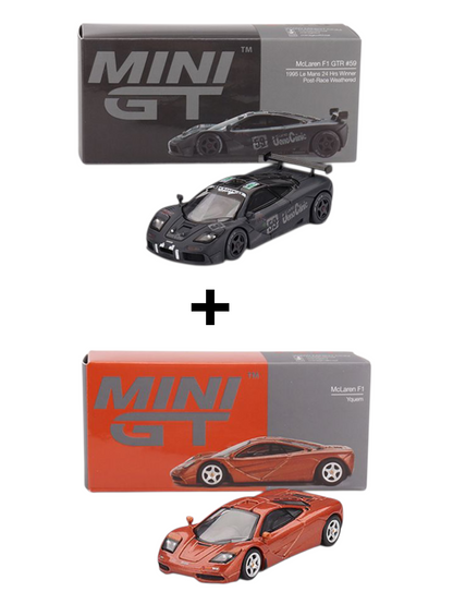 Mini GT Mclaren F1 Combo 1:64 Scale