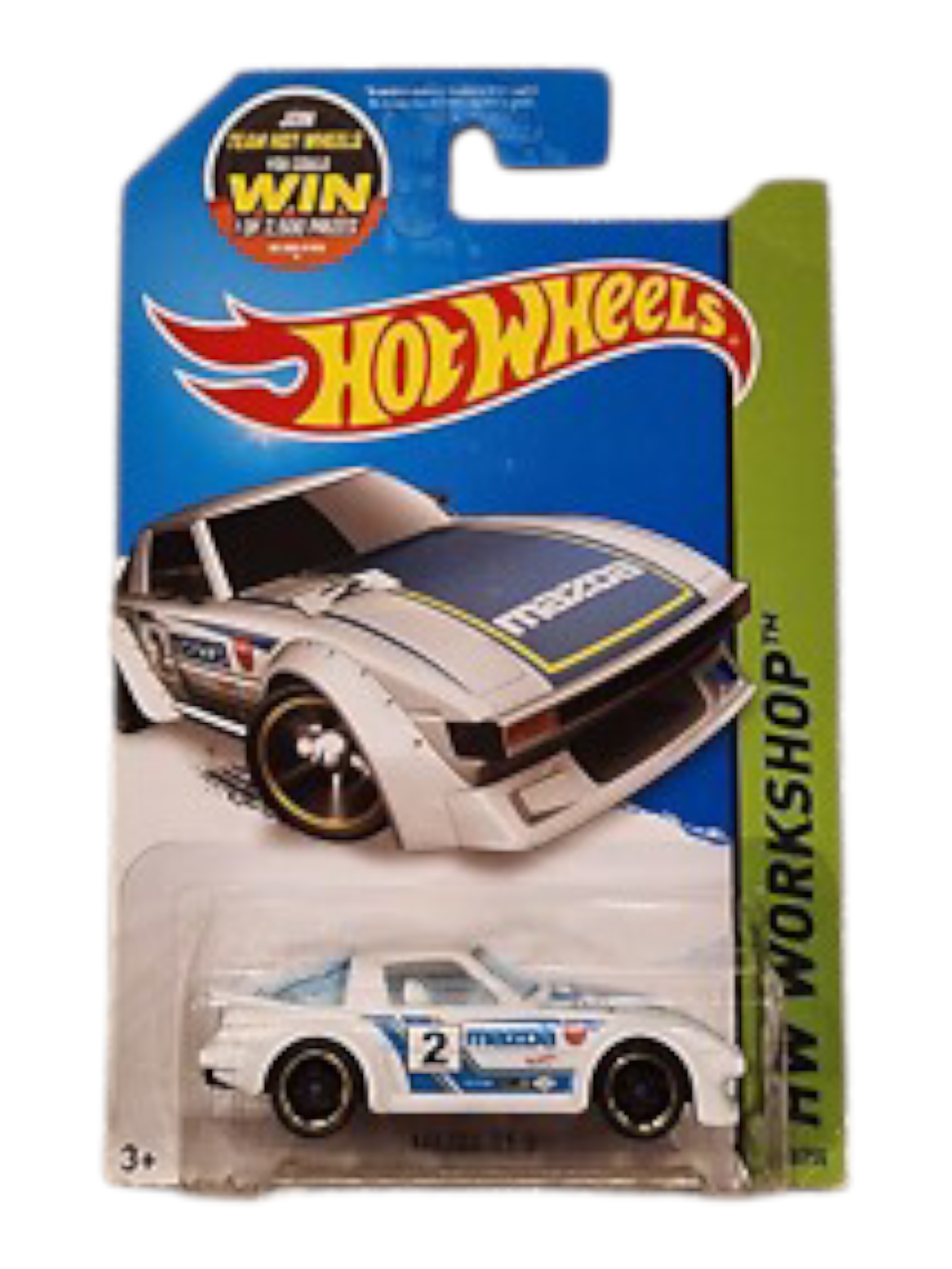 HotWheels Mazda RX-7 Imported mainline 1:64 Scale