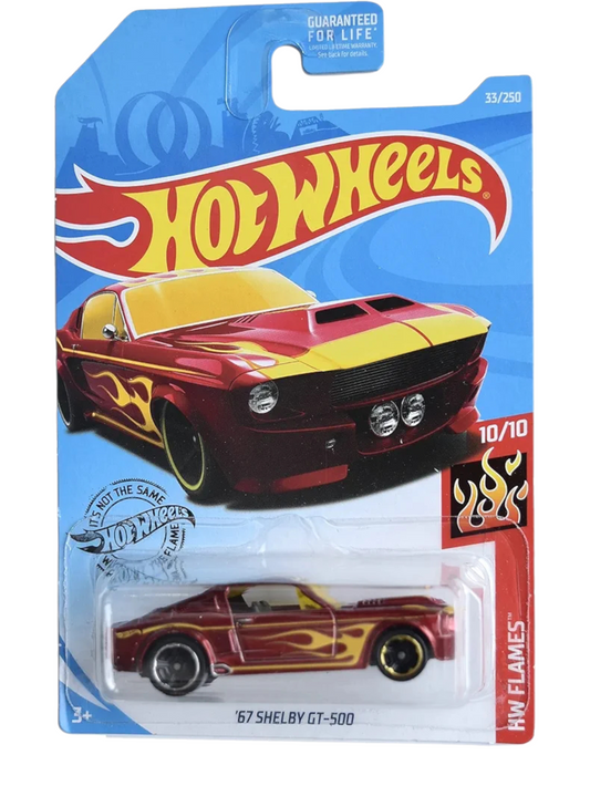 Hotwheels 67 Shelby gt - 500 Imported Mainline 1:64 Scale FYF19-D7C3