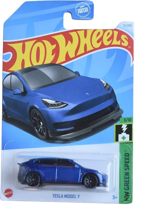 HotWheels Tesla model y imported mainline 1:64 Scale