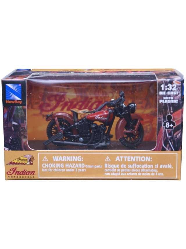Indian Motorcycle Indian Junior Scout (1937) 1:32 Scale (Blister Damaged)